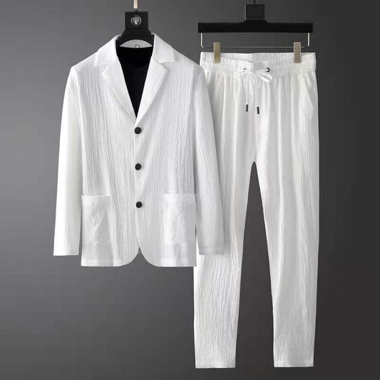 Men's Long Sleeve High-end Casual Suit