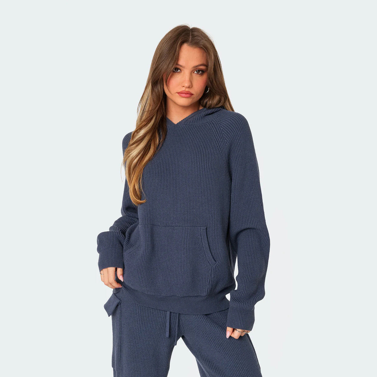 Hooded Sports And Leisure Sweaters Suit