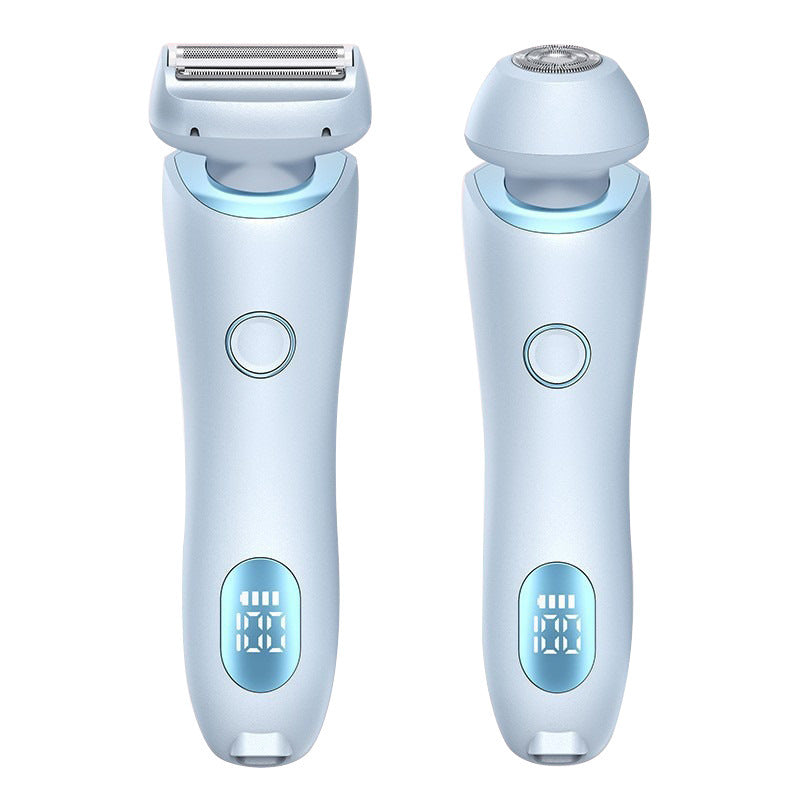 2 In 1 Hair Women's Electric Hair Removal Razor, Trimmer