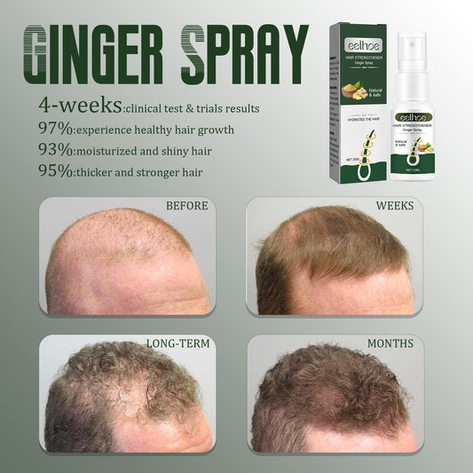 Ginger Dense Hair Spray Nourishing Hair Follicle Anti-hair Loss