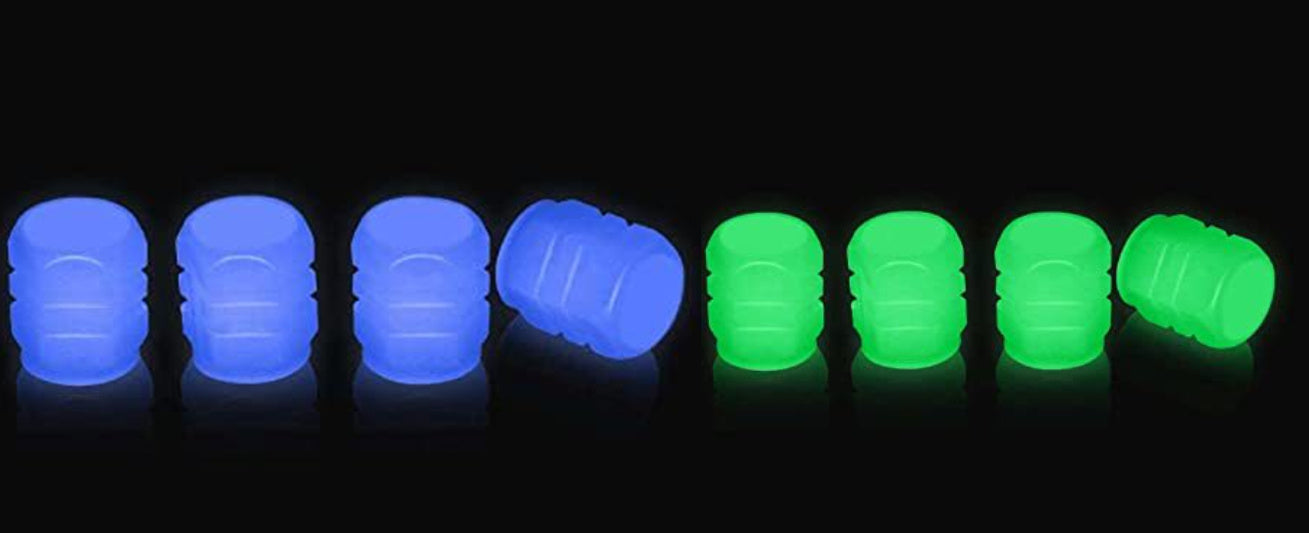 Tire Luminous Valve Cap Highlight Split