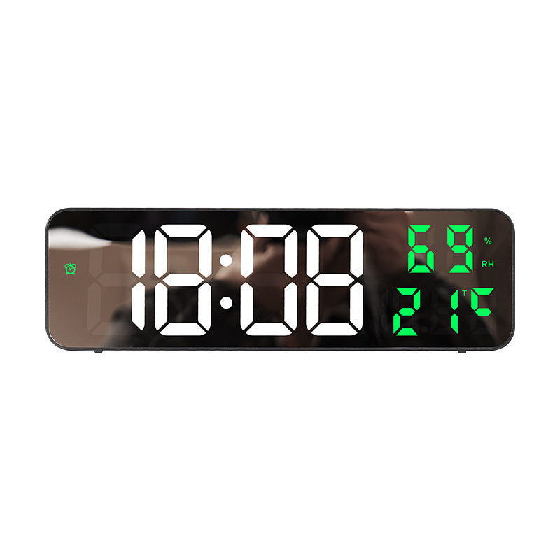 Mirror Large Screen Digital LED Electronic Alarm Clock