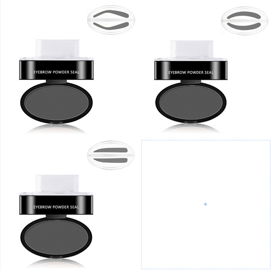 Eyebrow Powder Stamp Tint Stencil Kit. Waterproof Eyebrow Lift Enhancers Kit.
