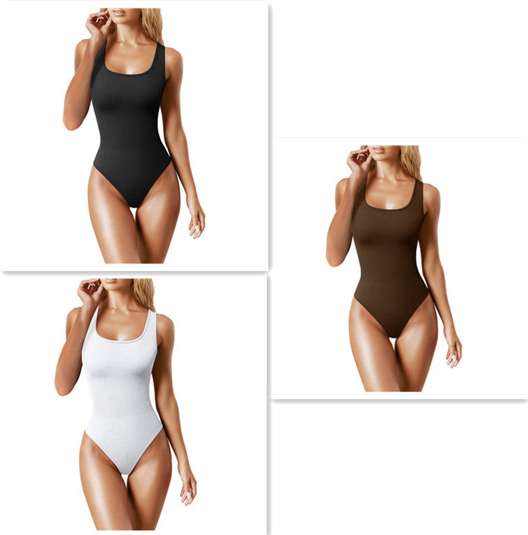 Women's Yoga Neck Sports Bodysuit