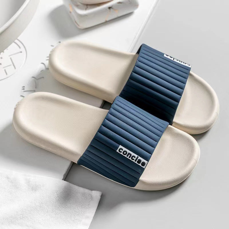 Soft Bathroom Slippers Men EVA Non-Slip Shoes