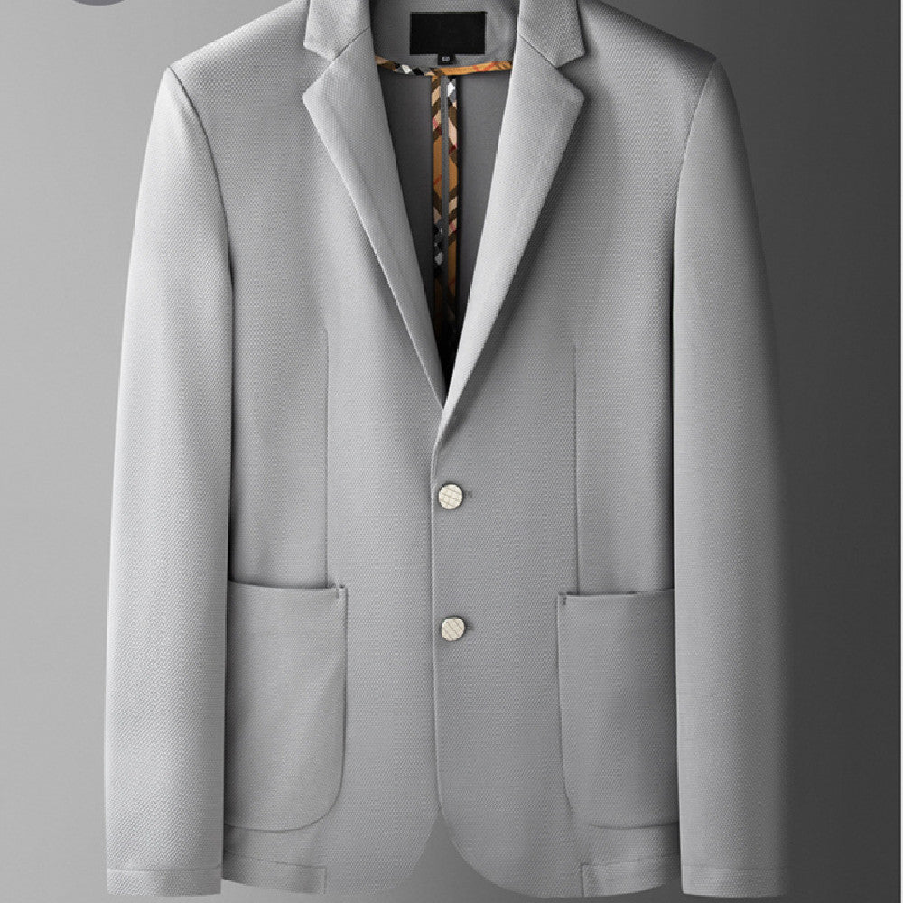 Premium Spring Thin Casual Iron Free Suit