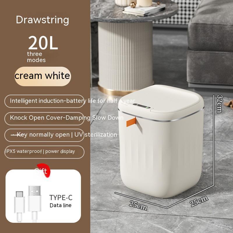 Smart Trash Can with Automictic Lid Opener