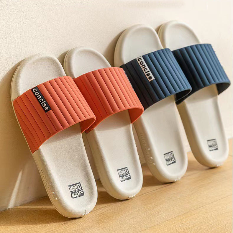 Soft Bathroom Slippers Men EVA Non-Slip Shoes