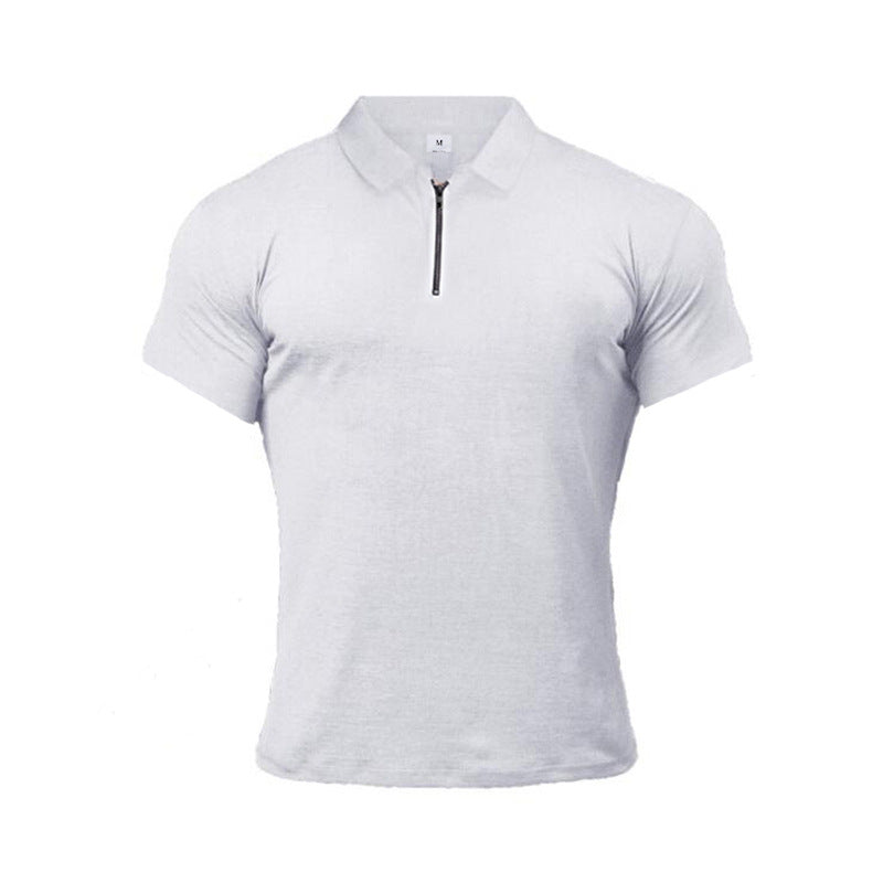 SPORTS POLO FITNESS T-SHIRT