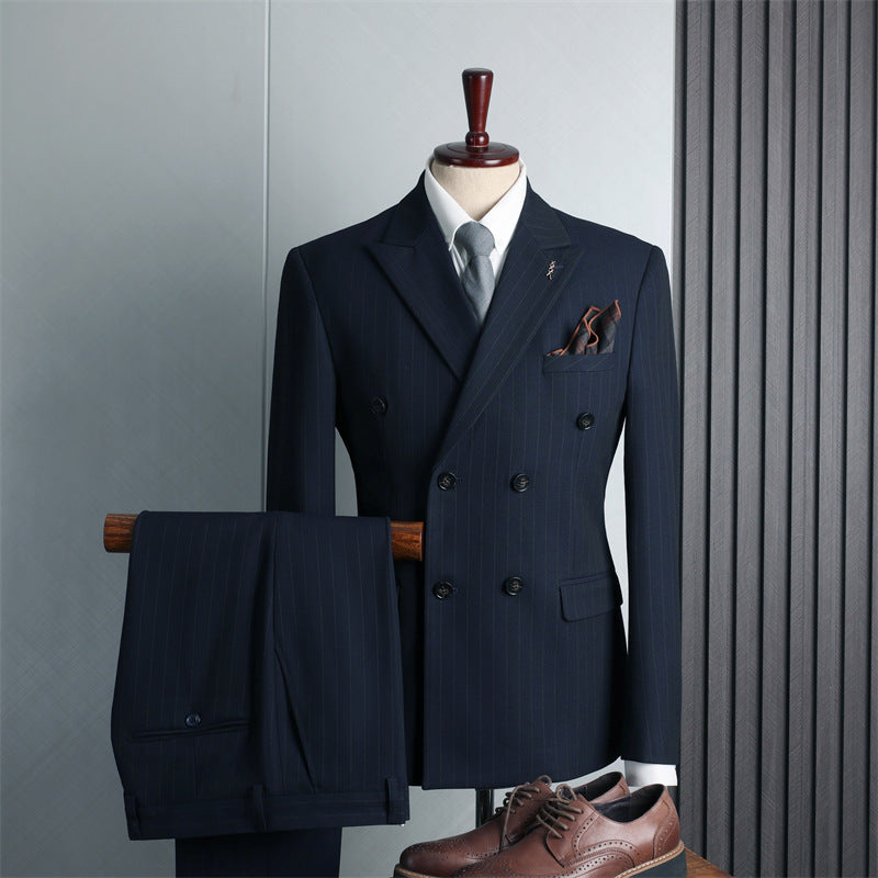 Double Breasted Men's Fashion Suit