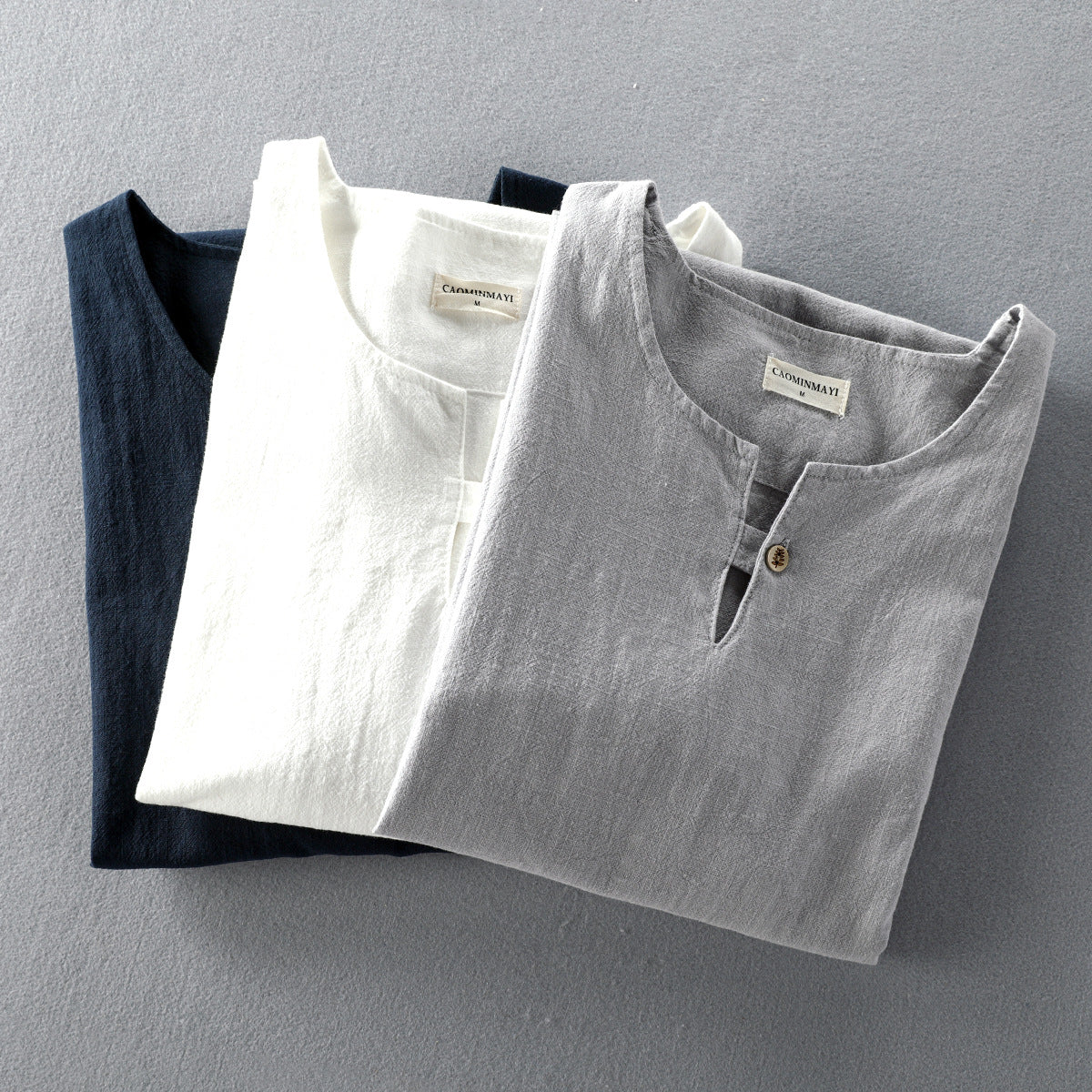 Men's Fashion Casual Linen T-shirt