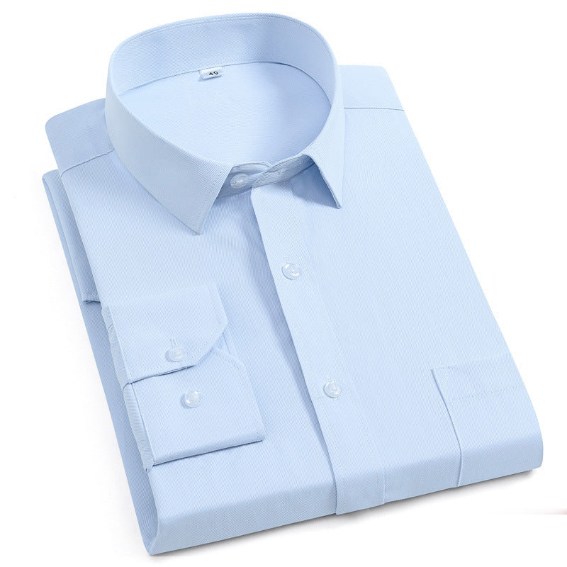 Shirt Men's Long-sleeved Business Self-cultivation Non-iron