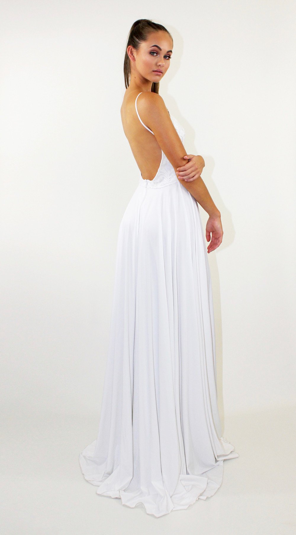 New Sleeveless Camisole Gown Long Dress