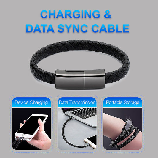 Bracelet USB Charging Cable Data Cord for IPhone14 13 Max USB Cable for Phone