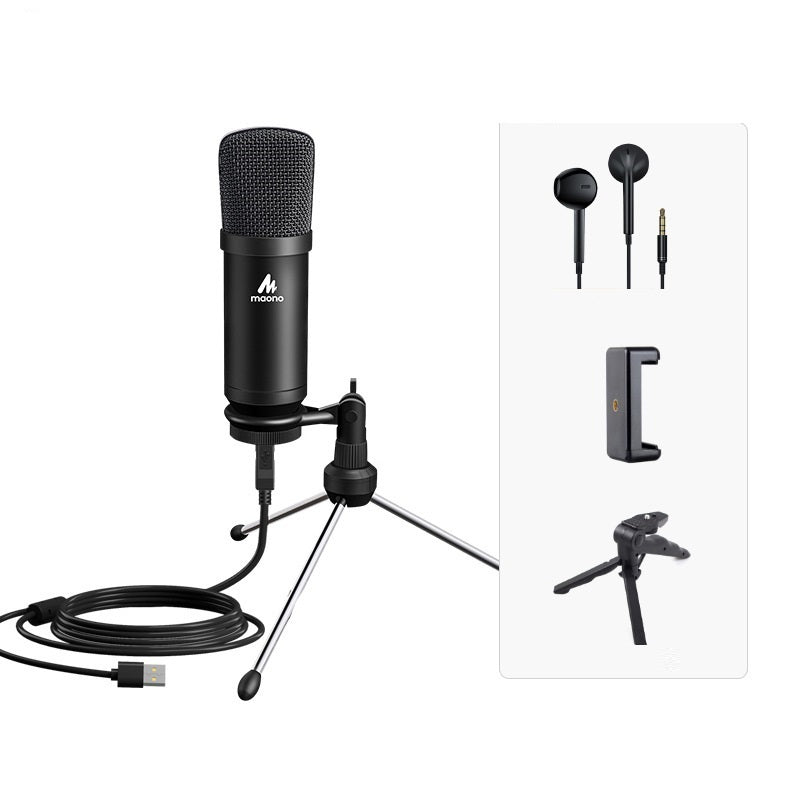 Host Microphone Dedicated For Desktop Notebook Recording