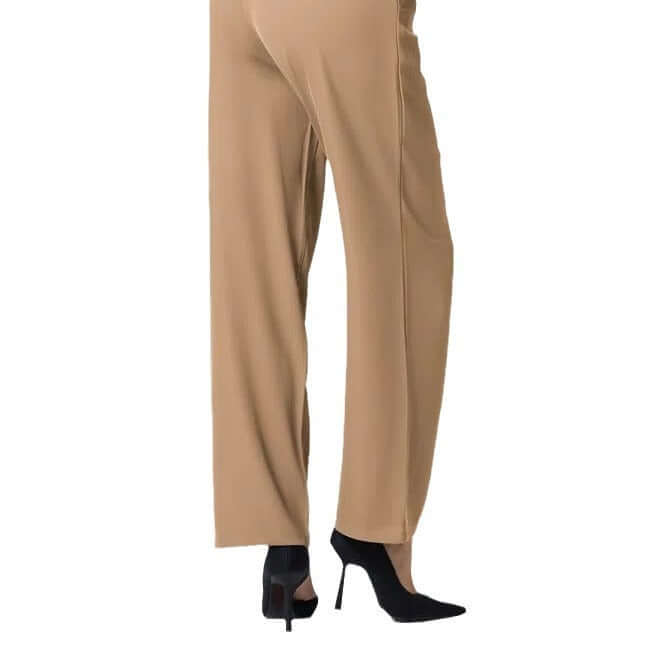 Women's High Waist Button Control Pocket Dress Pants