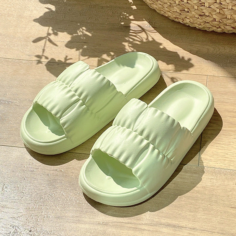 Women Home Shoes Bathroom Slippers Soft Sole Slides