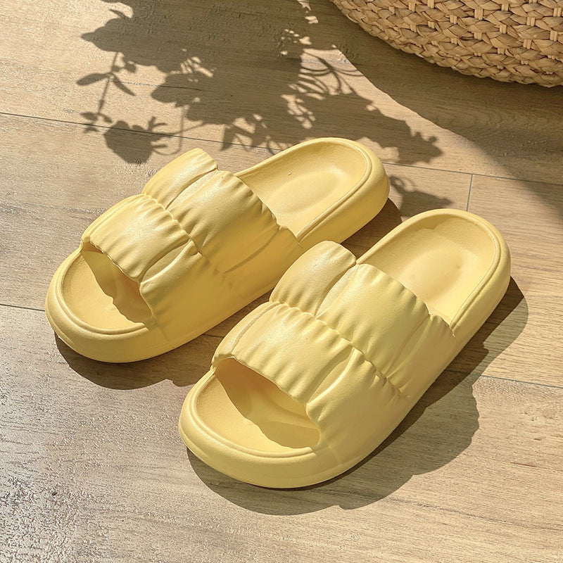 Women Home Shoes Bathroom Slippers Soft Sole Slides