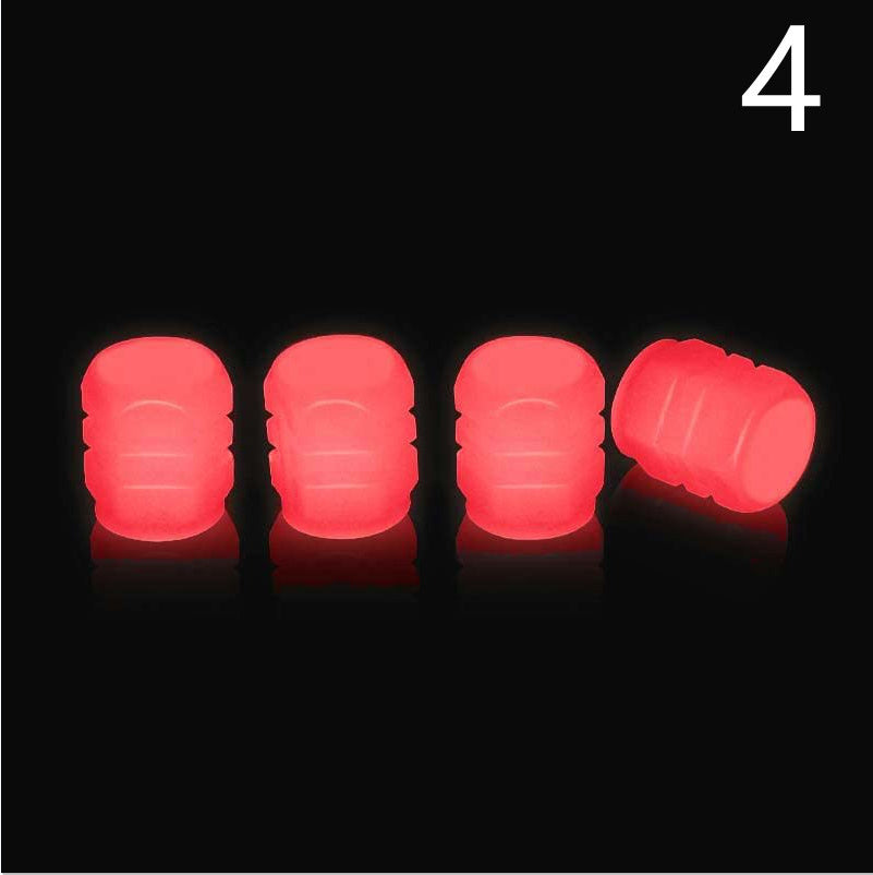 Tire Luminous Valve Cap Highlight Split