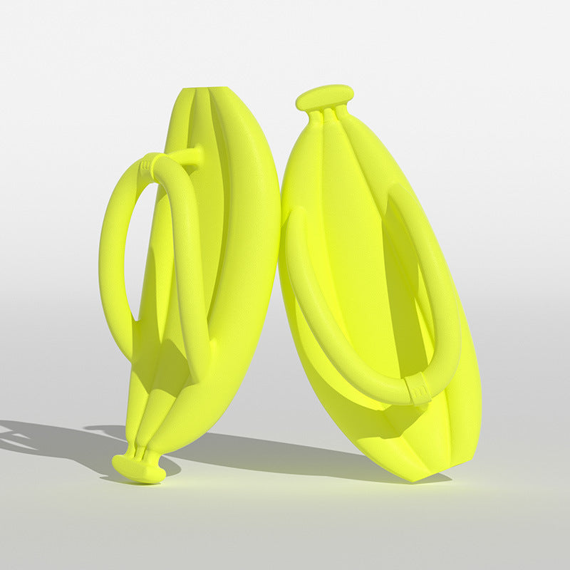 Indoor Home Creative Banana-shaped Flip-flops