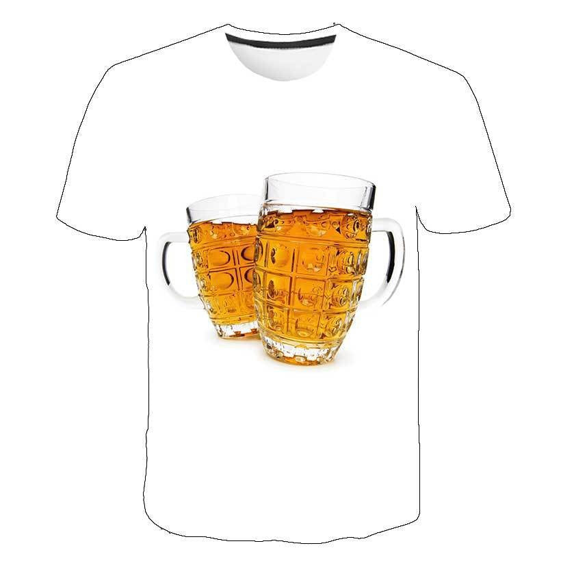 Men's Fashion Casual 3D Short-sleeved T-shirt