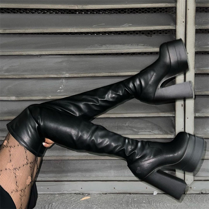 Women's Fashion Platform Banquet Over Knee Boots