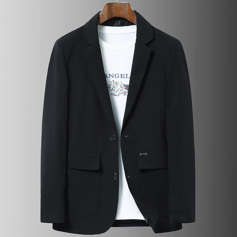 Business Youth Solid Color Suit Jacket